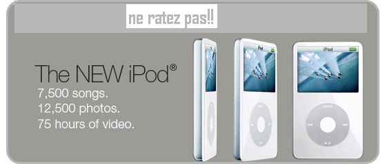 le new ipod!!